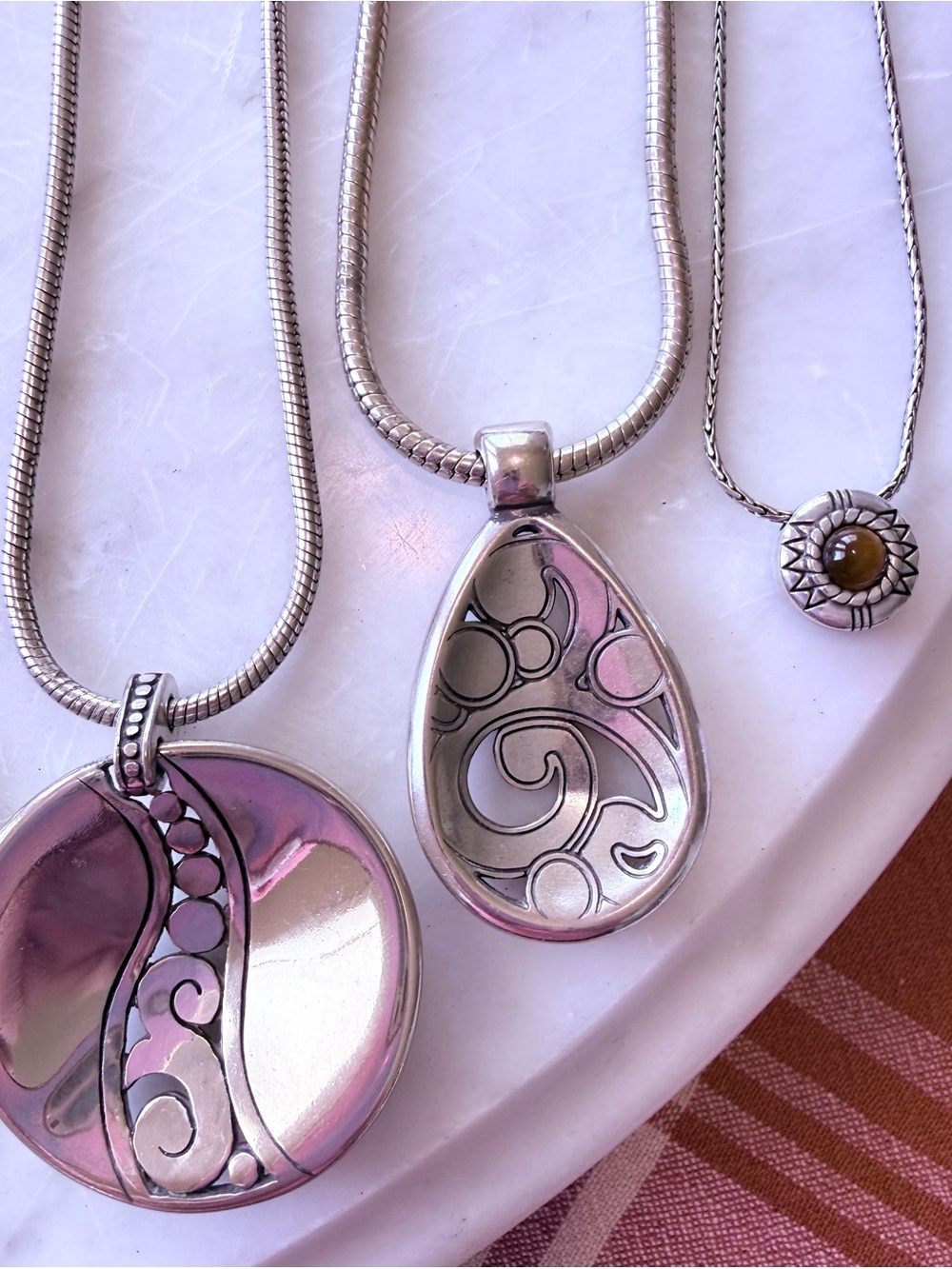 Mega Bundle of 9 Retired Brighton Necklaces - Picture 2 of 10